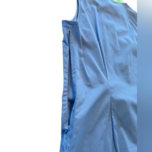 Sail to Sable Blue Mint Colorblock Sleeveless Shift Dress NWT XL Preppy Summer - Picture 9 of 9